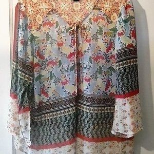 3X New Directions Top Patchwork